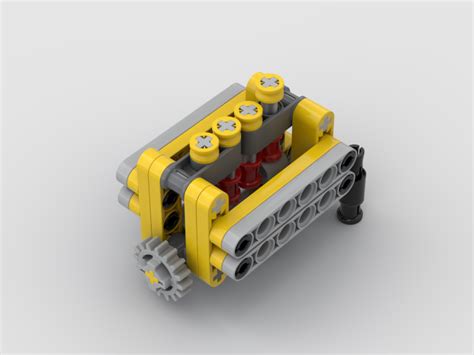 Lego Moc Custom Cylinder Engine For Your Lego Mocs And Models By