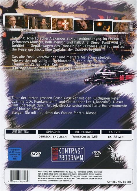 Horror Express Der Tod fährt 1 Klasse DVD oder Blu ray leihen