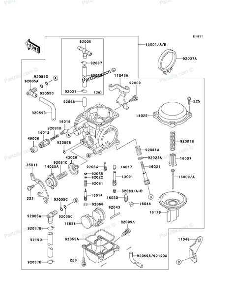 Kawasaki Parts Diagrams Kawasaki Parts Engine Diagram Fb460v