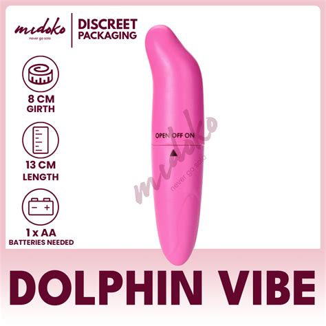 Midoko Dolphin Bullet Vibrator Adult Sex Toys For Women Pink Shopee Philippines