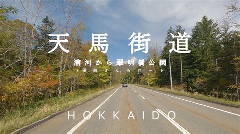 【北海道ドライブ】天馬街道 浦河側：浦河～優駿さくらロード～翠明橋公園（国道236号線 車載動画） Youtube