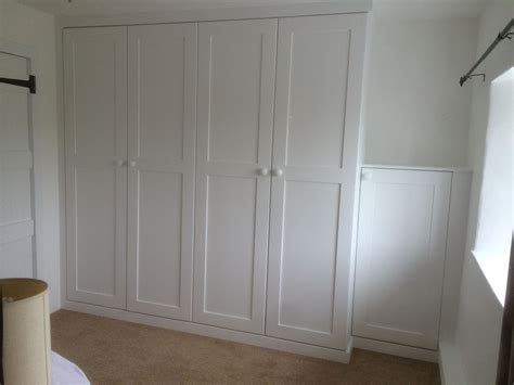 A Lovely Fitted Wardrobe Painted In Farrow Ball White Which Really