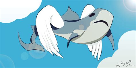 Flying shark ! by MilleniaValmar on DeviantArt