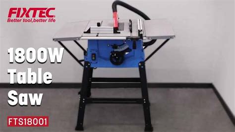 Fixtec W Power Wood Cutting Table Saw Machine For Wood Working