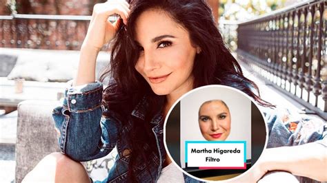 Martha Higareda Ya Tiene Su Propio Filtro En Tik Tok Usuarios Lo