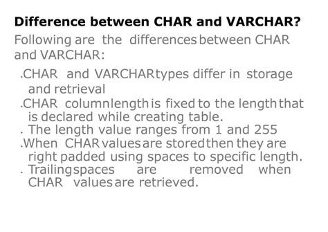 Difference Between Nvarchar And Varchar With Example Printable Online