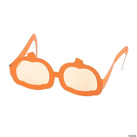 Kids Pumpkin-Shaped Glasses - 12 Pc. | Oriental Trading