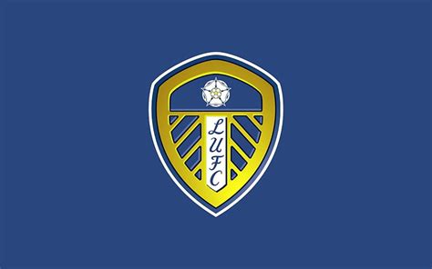 Leeds United, football, Premier League, England, emblem Leeds, HD ...