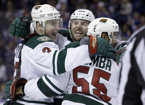 Wild beat Blues 4-1 behind Dubnyk, take 3-2 series lead - Sports Illustrated