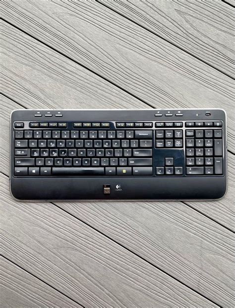 K520 Logitech Wireless Keyboard W Unifying Usb Receiver Computers And Tech Parts And Accessories