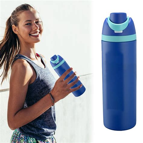 Giuhuiz Freesip Oz Blue Insulated Stainless Steel Water Bottle With