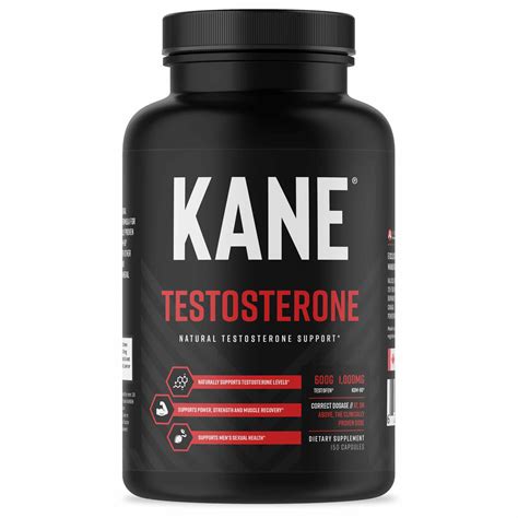 Kane Natural Testosterone Booster For Men 150 Capsules Kane®