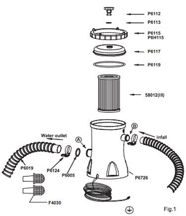 Bestway Pool Pump Instruction Manual