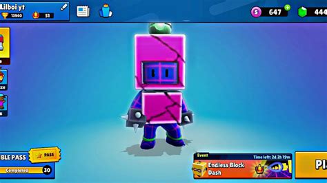 Free Legendary Block Dasher Skin STUMBLE GUYS YouTube