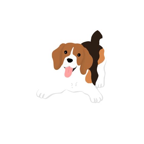 ilustración de perro beagle 15287609 PNG