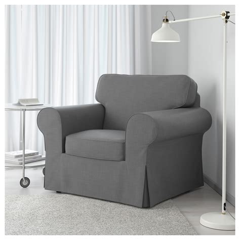 Ektorp Armchair Nordvalla Dark Grey Ikea Indonesia