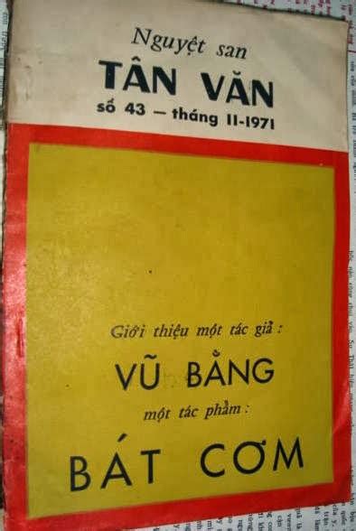 Sách quý hiếm Blog Tác phẩm của nhà văn Vũ Bằng Văn học miền Nam