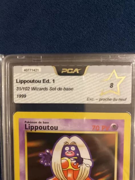 Carte Pokemon Lippoutou Gradation Pca Wizards Set De Base