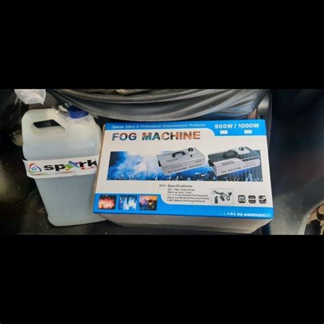 Jual Fog Machine Mesin Fogging Asap Free Cairan Liter Liter L