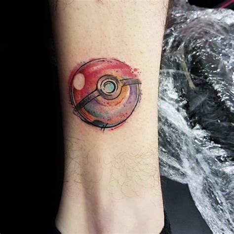 50 Pokeball Tattoo Designs For Men - Pokemon Ink Ideas