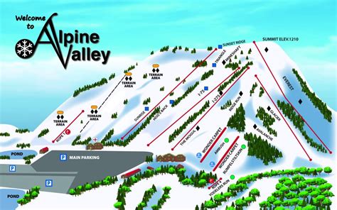 Trail Map – Alpine Valley Michigan