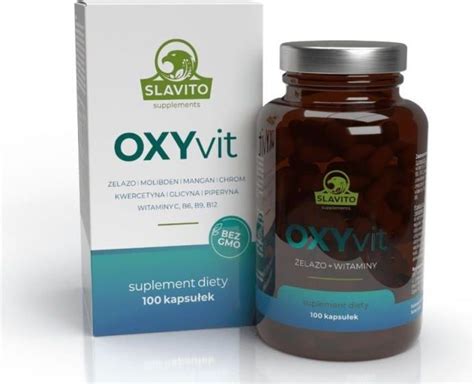 Slavito OXYvit witaminy i minerały 100kaps. - Opinie i ceny na Ceneo.pl