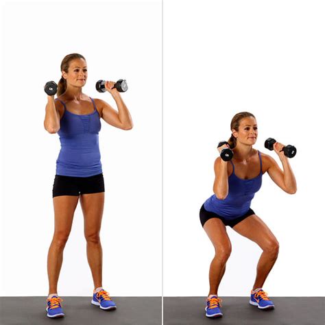 Back to Basics: Dumbbell Squats | POPSUGAR Fitness