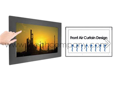 Ip Front Panel Mount With Oem Housing Aluminum Bezel Lcd Panel W