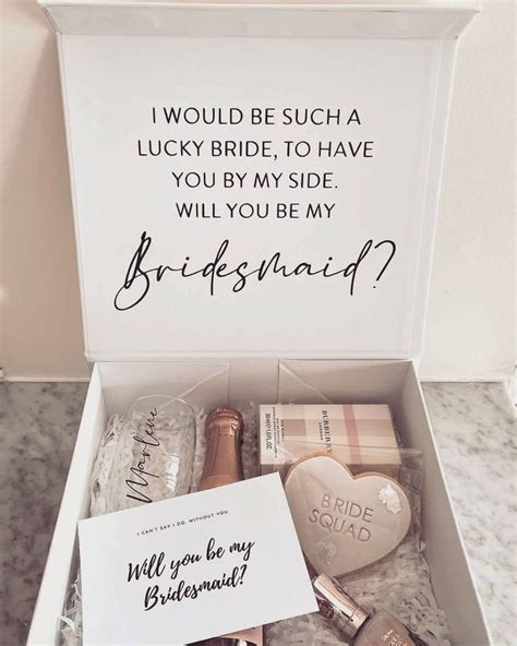 Personalised Bridesmaid Box That They Will Cherish Forever Asking