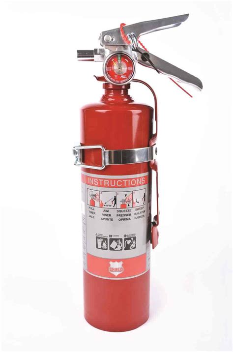 Jegs 1225 Dry Chemical Fire Extinguisher 25 Lb Red Bottle Ul Rating