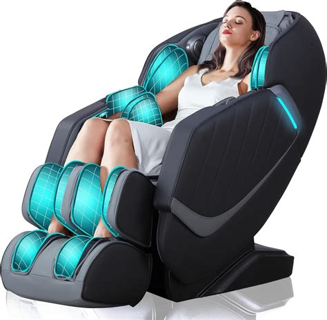 Healthrelife Massage Chair Zero Gravity Full Body Recliner With Heat Air Pressure Sl Track 24