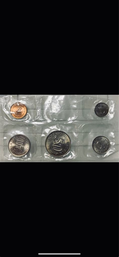 Malaysia Coin Set Cent Cent Cent Cent Cent Coin