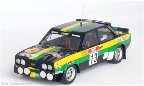 Miniature Fiat Trofeu Abarth No Carling Black Label Boucles