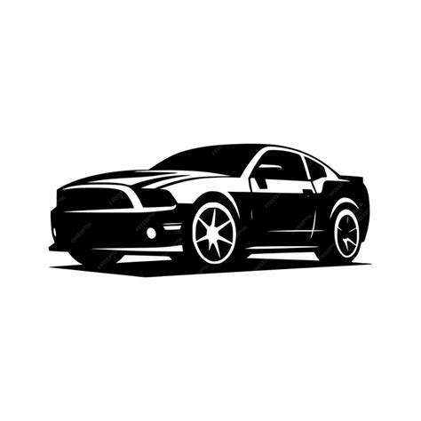 Premium Vector | Car silhouette vector template