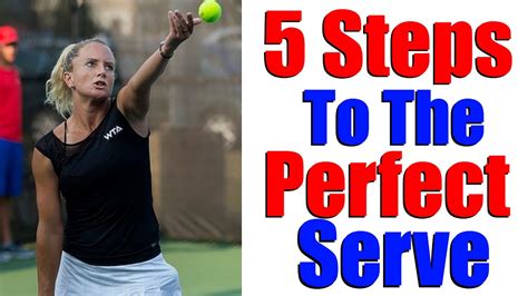 How To Serve In Tennis 5 Steps To A Great Wta Serve Tennis Serve