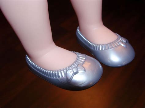 Fits Disney Animators Toddler Princess Doll Party Gray Shoes For