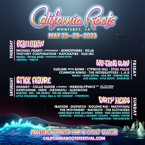 California Roots Full Lineup Announced Grooveist