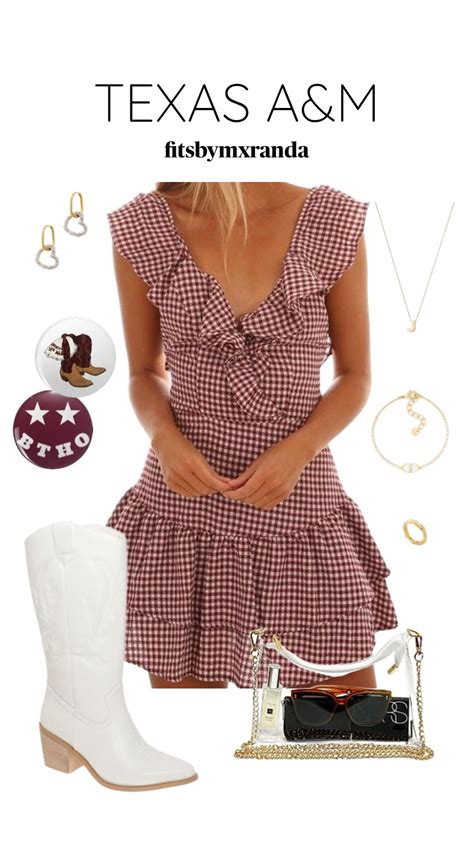 Texas A M Gameday Outfit Inspiration