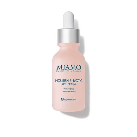 Miamo Nourish 3 Biotic Rich Serum Siero Anti Age Viso Con Probiotici