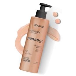 Hidratante de Pêssego rosto e corpo 190 ML Labotrat Shopee Brasil