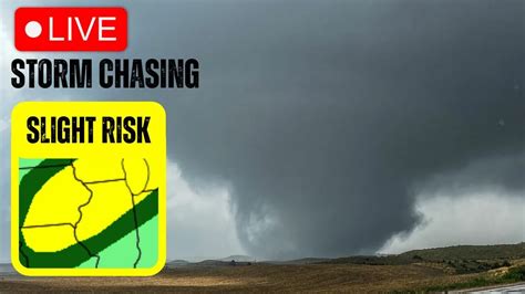 Live Storm Chaser Tracking Tornadoes In The Midwest Again Youtube