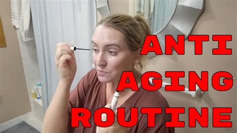 Anti Aging Evening Skincare Routine Products For Treating Fine Lines