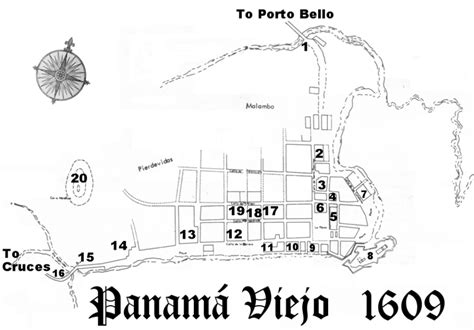 Panamá Viejo Diagram