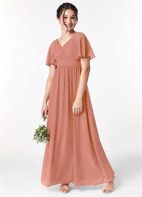 Mai Tai Azazie Temeka Jbd Junior Bridesmaid Dresses Azazie