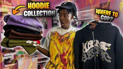 MY HOODIE COLLECTION | BEST PLACES TO BUY HOODIES FOR CHEAP - YouTube