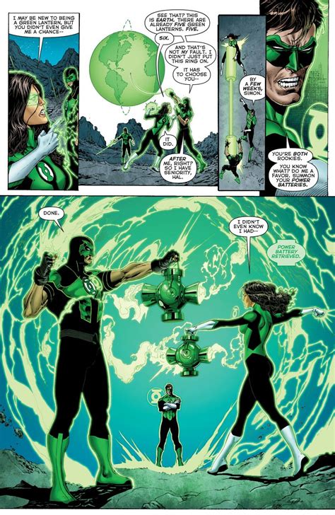 Green Lanterns Jessica Cruz And Simon Baz Tropa Dos Lanternas Verdes Lanternas Verdes