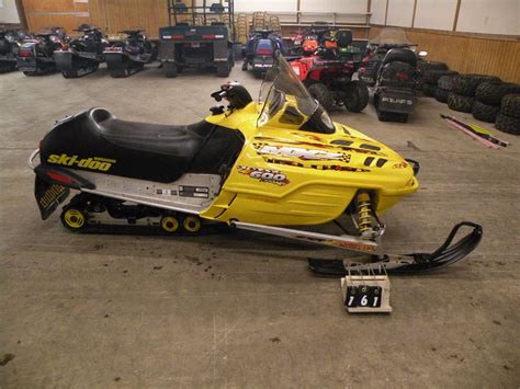 2001 Ski Doo Mxz 600 Sn 2bps170141v000069