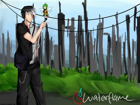 Waterflame again by Snowpea123 on DeviantArt