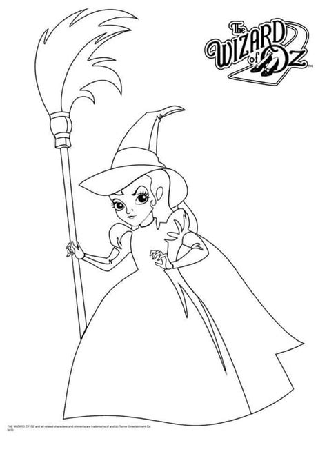 Dorothy Wizard Of Oz Coloring Pages Wizard Of Oz Color Coloring Pages Coloring Books