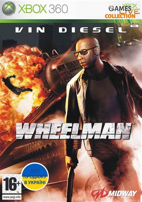 Vin Diesel Wheelman Xbox 360 доставка в Винницу Ивано Франковск